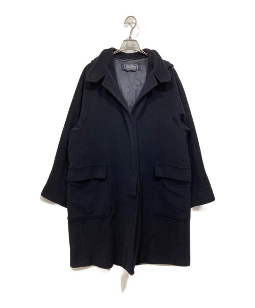 WEEKEND Max Mara（ウィークエンド マックスマーラ）Weekend Max Mara (ウィークエンド マックスマーラ) ウールコート ブラック サイズ:サイズ記載なしの古着・服飾アイテム