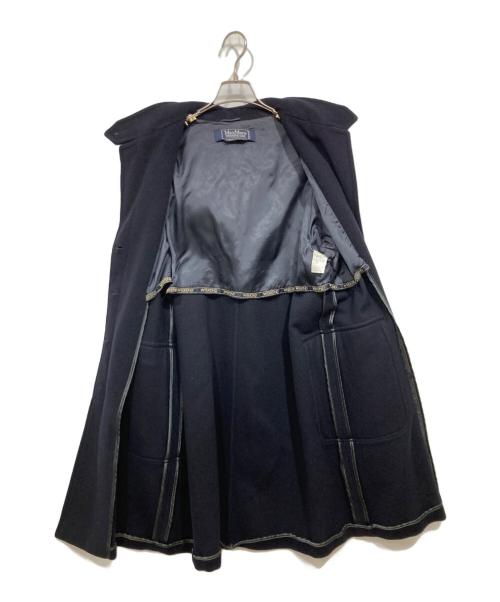 WEEKEND Max Mara（ウィークエンド マックスマーラ）Weekend Max Mara (ウィークエンド マックスマーラ) ウールコート ブラック サイズ:サイズ記載なしの古着・服飾アイテム