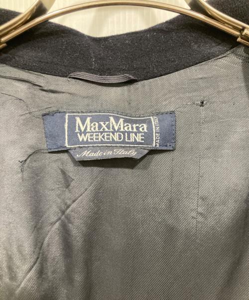 WEEKEND Max Mara（ウィークエンド マックスマーラ）Weekend Max Mara (ウィークエンド マックスマーラ) ウールコート ブラック サイズ:サイズ記載なしの古着・服飾アイテム