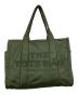MARC JACOBS（マークジェイコブス）の古着「THE PUFFY NYLON MEDIUM TOTE」｜オリーブ