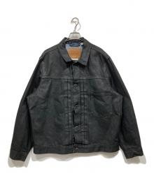 LEVI'S PReMIUM×BIOTOP（リーバイス プレミアム×ビオトープ）の古着「TYPE 1 TRUCKER JACKET」｜ブラック×ブルー