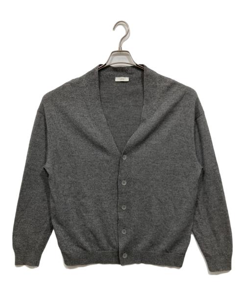ATON（エイトン）ATON (エイトン) ニットカーディガン グレー サイズ:04の古着・服飾アイテム