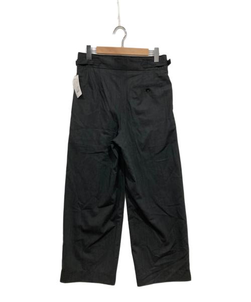 MARKA（マーカ）MARKA (マーカ) TWO TUCK MILITARY TROUSERS グレー サイズ:1の古着・服飾アイテム