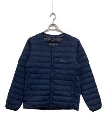 mont-bell（モンベル）の古着「スペリオダウンラウンドネックジャケット」｜ネイビー