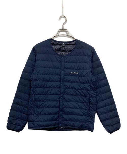 mont-bell（モンベル）mont-bell (モンベル) スペリオダウンラウンドネックジャケット ネイビー サイズ:Lの古着・服飾アイテム