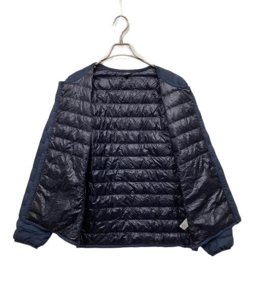 mont-bell（モンベル）mont-bell (モンベル) スペリオダウンラウンドネックジャケット ネイビー サイズ:Lの古着・服飾アイテム