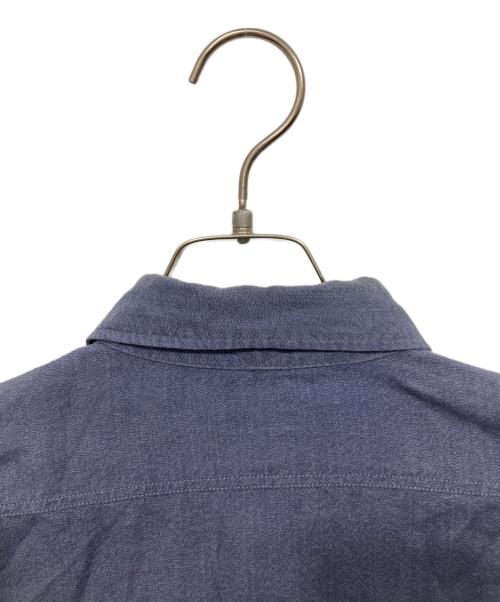 COMOLI（コモリ）COMOLI (コモリ) ヨリ杢 ワークシャツ ネイビー サイズ:2の古着・服飾アイテム
