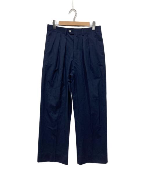 NEAT（ニート）NEAT (ニート) 2タックスラックス ネイビー サイズ:46の古着・服飾アイテム
