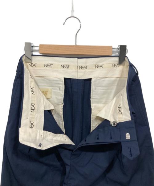 NEAT（ニート）NEAT (ニート) 2タックスラックス ネイビー サイズ:46の古着・服飾アイテム