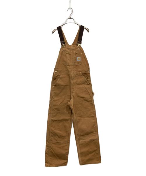 CarHartt（カーハート）CarHartt (カーハート) オーバーオール ベージュ サイズ:32×30の古着・服飾アイテム