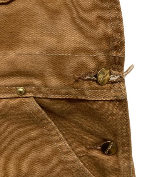 CarHartt（カーハート）CarHartt (カーハート) オーバーオール ベージュ サイズ:32×30の古着・服飾アイテム