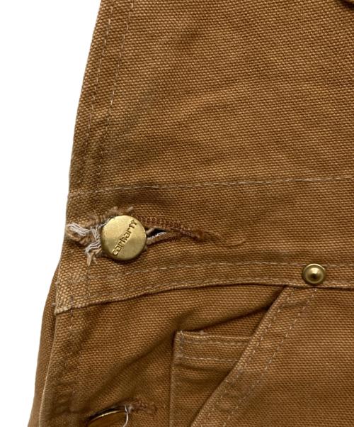 CarHartt（カーハート）CarHartt (カーハート) オーバーオール ベージュ サイズ:32×30の古着・服飾アイテム