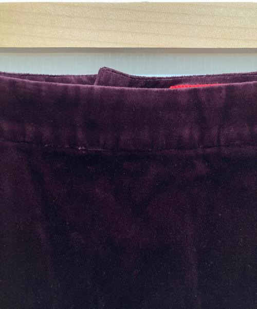 Vivienne Westwood RED LABEL（ヴィヴィアンウエストウッドレッドレーベル）Vivienne Westwood RED LABEL (ヴィヴィアンウエストウッドレッドレーベル) ベロアスカート パープル サイズ:2の古着・服飾アイテム