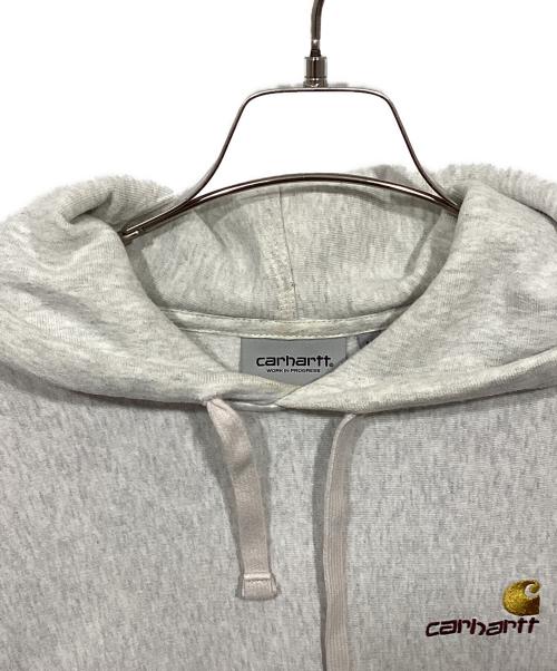CarHartt（カーハート）CarHartt (カーハート) プルオーバーパーカー グレー サイズ:Mの古着・服飾アイテム