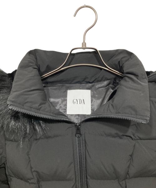GYDA（ジェイダ）GYDA (ジェイダ) ベルト付きダウンジャケット ブラック サイズ:Fの古着・服飾アイテム