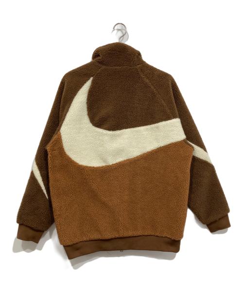 NIKE（ナイキ）NIKE (ナイキ) リバーシブル ボア フリース ジャケット ブラウン サイズ:XLの古着・服飾アイテム
