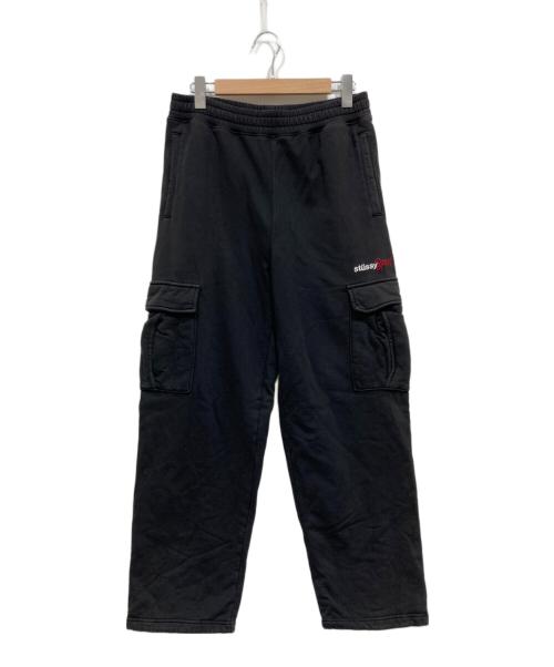 stussy（ステューシー）stussy (ステューシー) Sport Cargo Fleece Pant ブラック サイズ:Ｓの古着・服飾アイテム