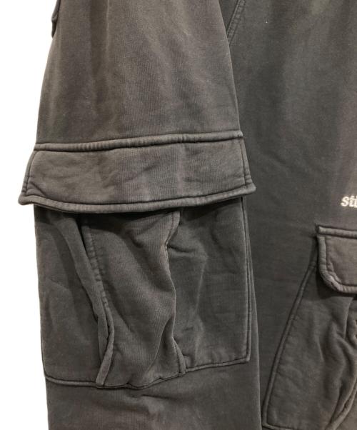 stussy（ステューシー）stussy (ステューシー) Sport Cargo Fleece Pant ブラック サイズ:Ｓの古着・服飾アイテム