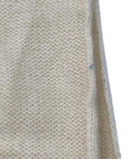 The Elder Statesman（エルダーステイツマン）The Elder Statesman (エルダーステイツマン) カシミヤストール ホワイトの古着・服飾アイテム