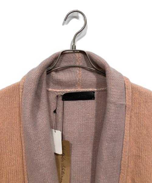 The Elder Statesman（エルダーステイツマン）The Elder Statesman (エルダーステイツマン) カシミアニットカーディガン ピンク サイズ:S 未使用品の古着・服飾アイテム