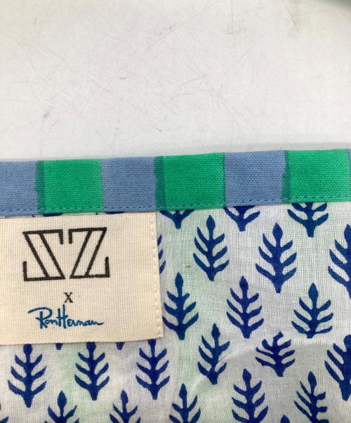 SZ Blockprints（エスゼットブロックプリント）SZ Blockprints (エスゼットブロックプリント) Ron Herman (ロンハーマン) BIGトートバッグの古着・服飾アイテム