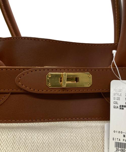 SITA PARANTICA（シータパランティカ）sita parantica (シータパランティカ) トートバッグ ブラウンの古着・服飾アイテム