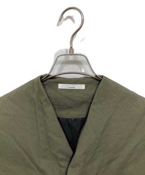 LAITERIE（レイトリー）LAITERIE (レイトリー) ダウンコート オリーブ サイズ:38の古着・服飾アイテム