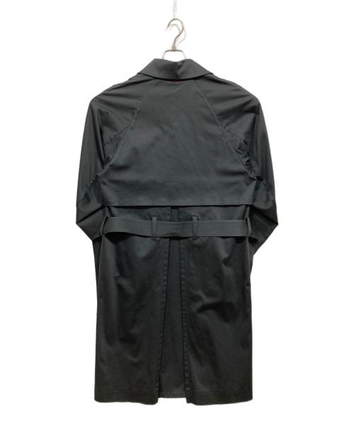 SHINYA KOZUKA（シンヤコズカ）SHINYA KOZUKA (シンヤコズカ) ジップアップトレンチコート グレー サイズ:Mの古着・服飾アイテム