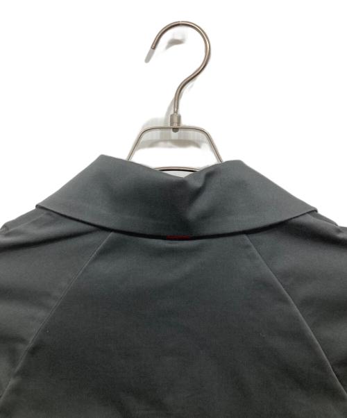SHINYA KOZUKA（シンヤコズカ）SHINYA KOZUKA (シンヤコズカ) ジップアップトレンチコート グレー サイズ:Mの古着・服飾アイテム