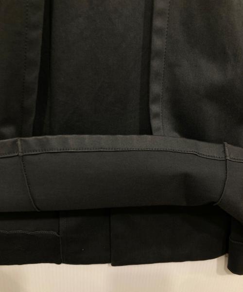 SHINYA KOZUKA（シンヤコズカ）SHINYA KOZUKA (シンヤコズカ) ジップアップトレンチコート グレー サイズ:Mの古着・服飾アイテム