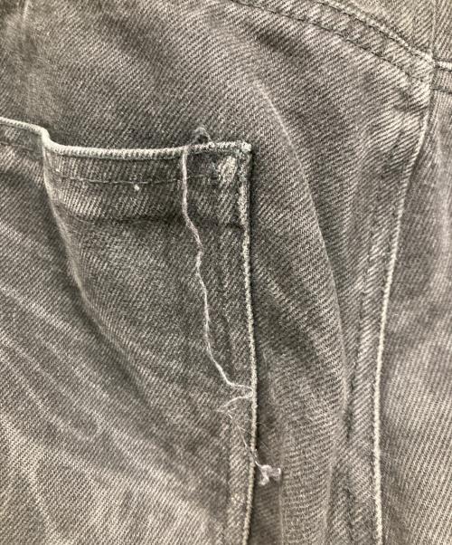 YARDSALE（ヤードセール）YARDSALE (ヤードセール) デニムパンツ グレー サイズ:Ｓの古着・服飾アイテム