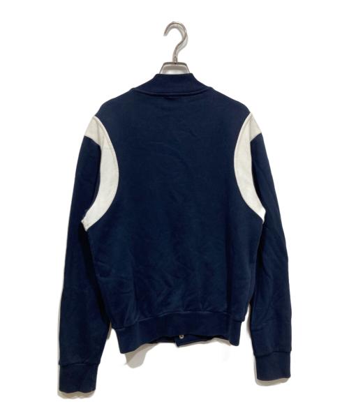 maison kitsune（メゾンキツネ）maison kitsune (メゾンキツネ) スウェットジャケット ネイビー サイズ:Sの古着・服飾アイテム