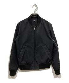 A.P.C.（アーペーセー）の古着「ジップアップジャケット」｜ブラック