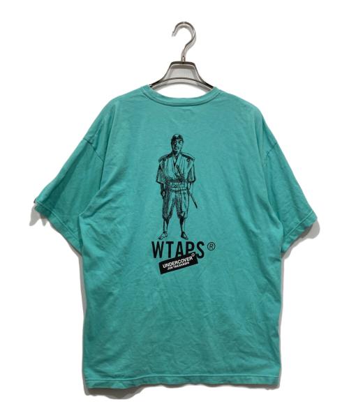 UNDERCOVER（アンダーカバー）UNDERCOVER (アンダーカバー) WTAPS (ダブルタップス) 七人の侍プリントTシャツ ブルー サイズ:3の古着・服飾アイテム