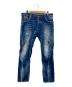 DSQUARED2（ディースクエアード）の古着「デニムパンツ/Tidy Biker Jean」｜インディゴ