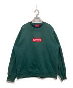 SUPREMEシュプリーム）の古着「Box Logo Crewneck」｜グリーン