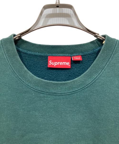 SUPREME（シュプリーム）Supreme (シュプリーム) Box Logo Crewneck グリーン サイズ:XLARGEの古着・服飾アイテム