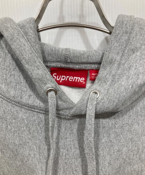SUPREME（シュプリーム）Supreme (シュプリーム) Cross Box Logo Hooded Sweatshirt グレー サイズ:LARGEの古着・服飾アイテム