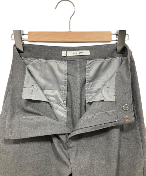 oval square（オーヴァルスクエア）OVAL SQUARE (オーヴァルスクエア) ワイドパンツ グレー サイズ:Ｓの古着・服飾アイテム