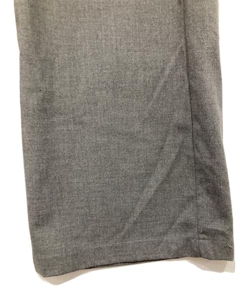 oval square（オーヴァルスクエア）OVAL SQUARE (オーヴァルスクエア) ワイドパンツ グレー サイズ:Ｓの古着・服飾アイテム