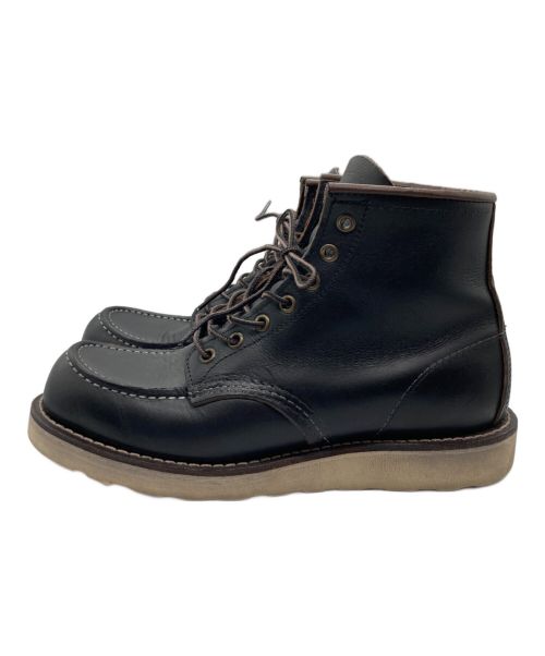 RED WING（レッドウィング）RED WING (レッドウィング) CLASSIC MOC ブラック サイズ:US7の古着・服飾アイテム