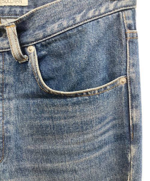 JOHN LAWRENCE SULLIVAN（ジョン ローレンス サリバン）JOHN LAWRENCE SULLIVAN (ジョンローレンスサリバン) DENIM COMBINATION PANTS インディゴ×ブラック サイズ:44の古着・服飾アイテム