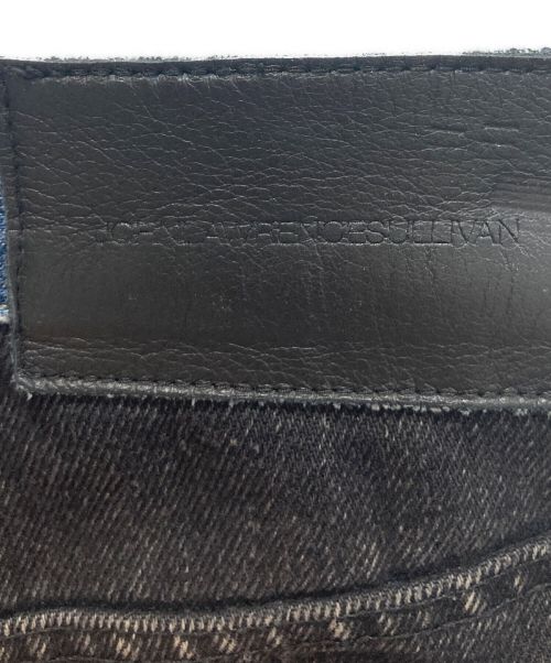 JOHN LAWRENCE SULLIVAN（ジョン ローレンス サリバン）JOHN LAWRENCE SULLIVAN (ジョンローレンスサリバン) DENIM COMBINATION PANTS インディゴ×ブラック サイズ:44の古着・服飾アイテム