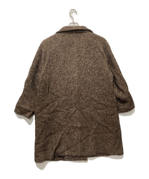journal standard L'essage（ジャーナルスタンダード レサージュ）journal standard L'essage (ジャーナルスタンダード レサージュ) MANTECOトップビーバースタンドコート ブラウン サイズ:下記参照の古着・服飾アイテム