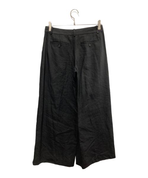 theory（セオリー）theory (セオリー) Galena Linen Low Rise PLT PNT HB ブラック サイズ:2の古着・服飾アイテム