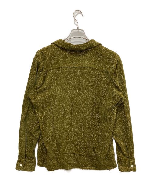Needles（ニードルズ）Needles (ニードルズ) C.O.B Classic Shirt-Floret Jq イエロー サイズ:Sの古着・服飾アイテム