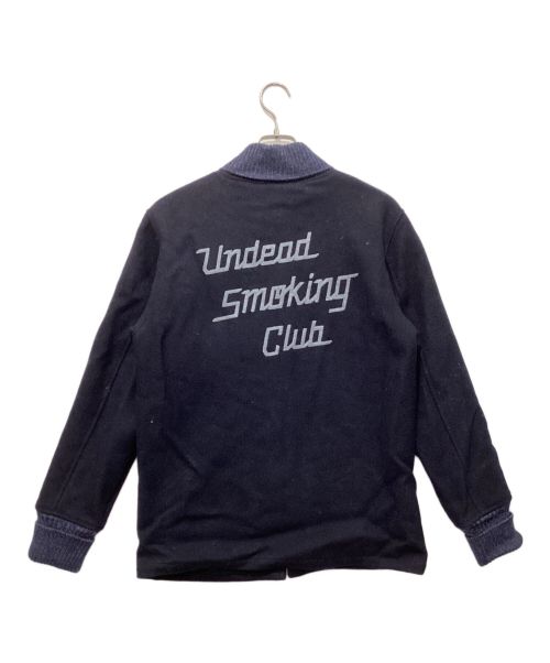 UNDEAD SMOKING CLUB By RADIALL（アンデッドスモーキングクラブ バイ ラディアル）UNDEAD SMOKING CLUB By RADIALL (アンデッドスモーキングクラブ バイ ラディアル) ファラオジャケット ネイビー サイズ:Mの古着・服飾アイテム