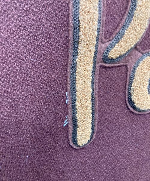 PAPAS（パパス）PAPAS (パパス) スタジャン レッド サイズ:Mの古着・服飾アイテム