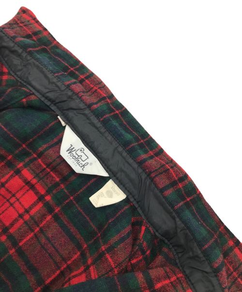 WOOLRICH（ウールリッチ）WOOLRICH (ウールリッチ) 【古着】チェックシャツ　　60〜70年代 レッド×グリーン サイズ:Mの古着・服飾アイテム