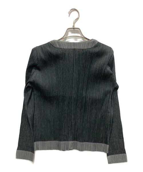 PLEATS PLEASE（プリーツプリーズ）PLEATS PLEASE (プリーツプリーズ) プリーツジャケット/PP53-JD451 グレー サイズ:3の古着・服飾アイテム
